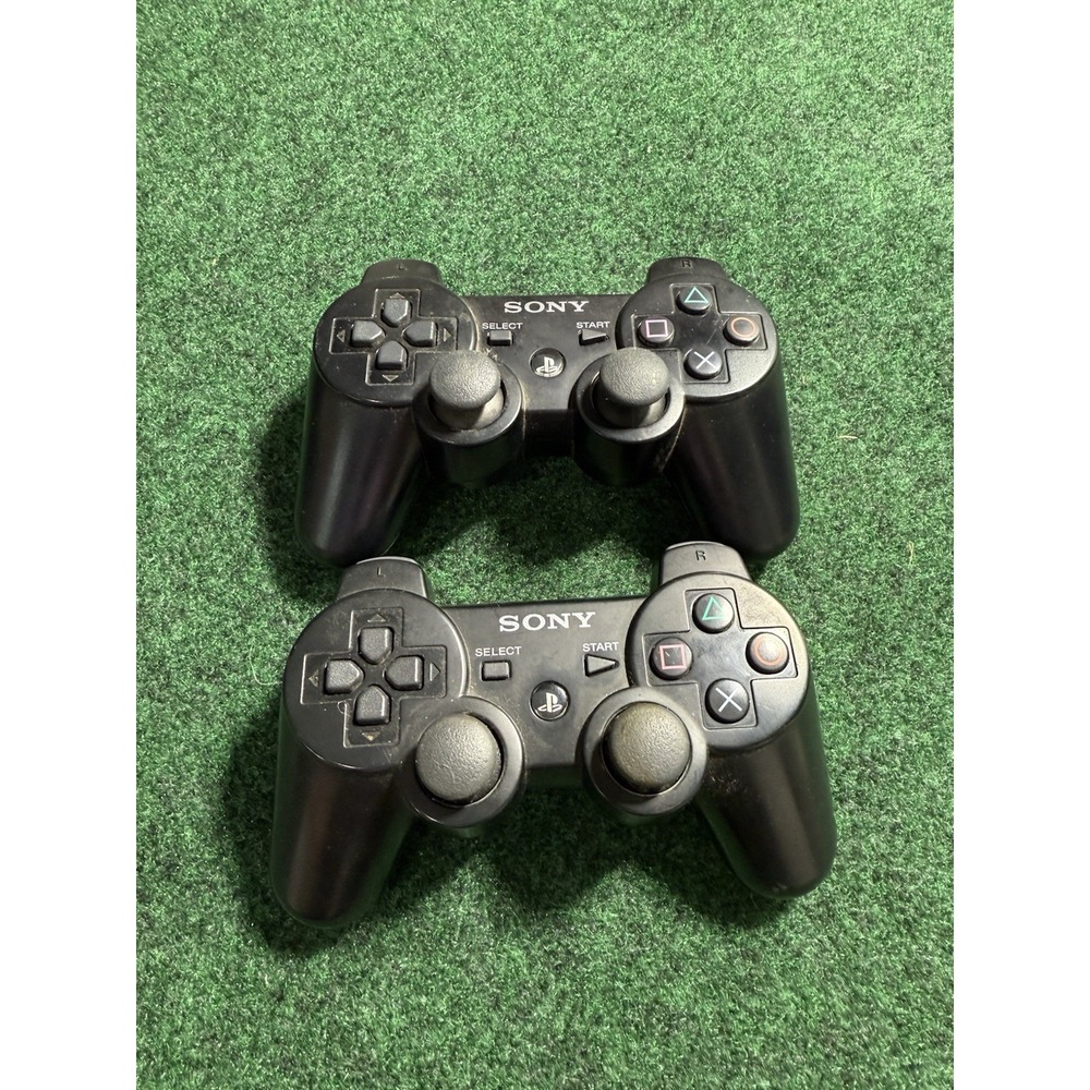 PS3 Fat System With Two Controllers NO CORDS Tested‎ Working - Picture 8 of 12